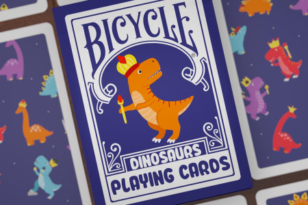 Bicycle Dinosaurs Playing Card