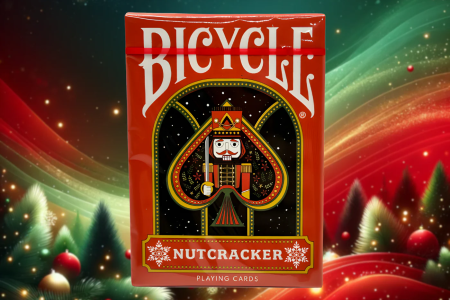 Bicycle Nutcracker Stripper (Red) Playing Cards