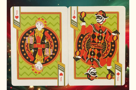 Bicycle Nutcracker Stripper (Red) Playing Cards