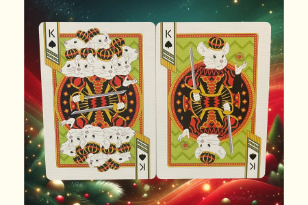 Bicycle Nutcracker Stripper (Red) Playing Cards