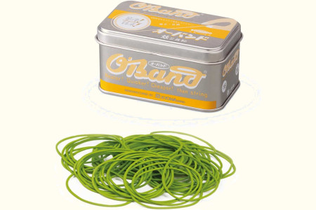 Elastiques Japonais (Boite de 200 / Verts) 3,8 cm