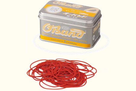 Elastiques Japonais (Boite de 200 / Rouges) 3,8 cm