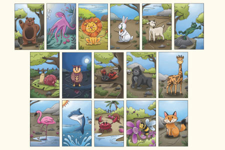 Le Livre Magique des Animaux Papier Glacé (Moyen) Le Livre Magique des Animaux Papier Glacé (Moyen)