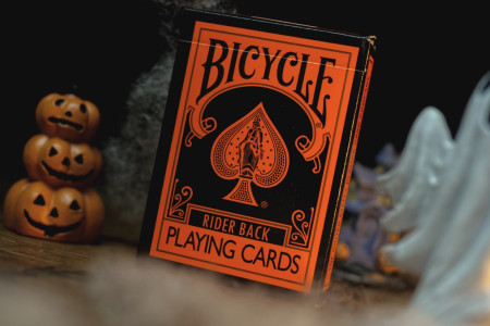 Jeu Bicycle Reverse (Orange et Noir) Jeu Bicycle Reverse (Orange et Noir)