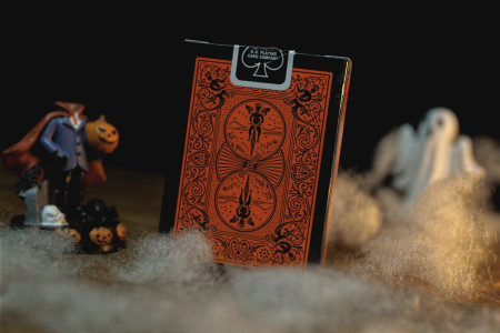 Jeu Bicycle Reverse (Orange et Noir) Jeu Bicycle Reverse (Orange et Noir)