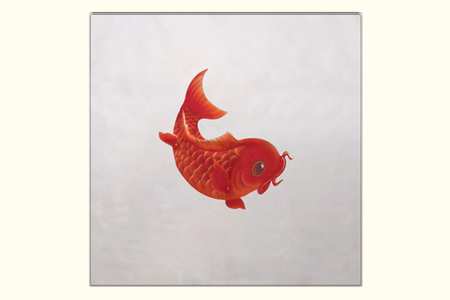 Bufanda de pez dorado (45 x 45 cm) Bufanda de pez dorado (45 x 45 cm)