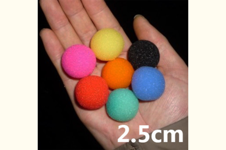 Soft Sponge Ball 2.5 cm (x 50)