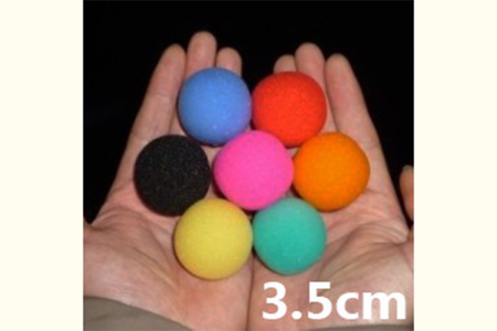 Soft Sponge Ball 3.5 cm (x 50)