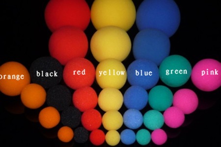 Soft Sponge Ball 3.5 cm (x 50)
