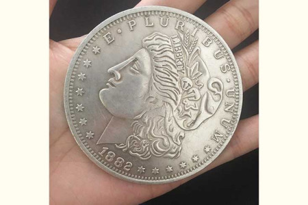 Pièce Morgan Dollar Deluxe (7 cm)