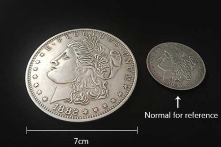 Pièce Morgan Dollar Deluxe (7 cm)
