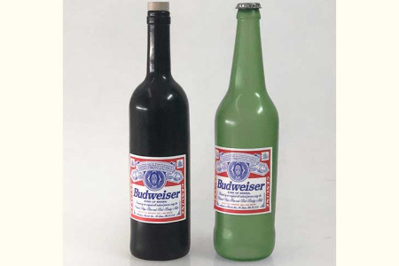 Bouteille de bière à disparition (étiquettes de rechange)