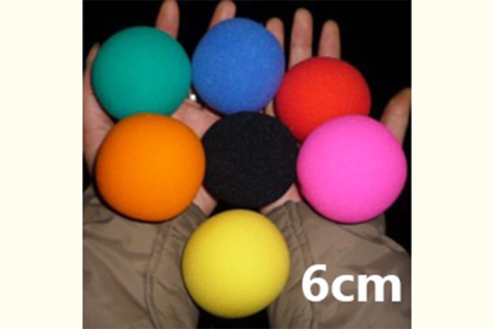 Soft Sponge Ball 6 cm (Unit)