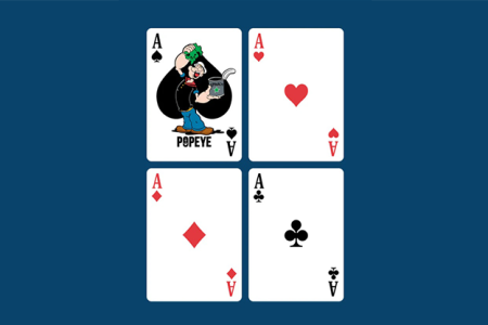 Bicycle Popeye The Sailor Man Playing Cards (Limited Edition)
