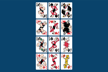 Bicycle Popeye The Sailor Man Playing Cards (Limited Edition)