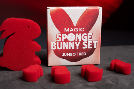 Magic Sponge Bunny Rabbit Set (Red)