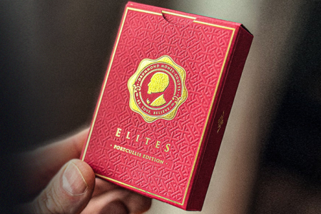 Baraja DMC Elites V6 Edition Portcullis (Rojo)