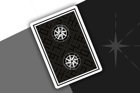 North Star Midnight Black Marked Edition Playing Cards