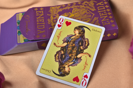 Eneida: Passion (Purple) Playing Cards