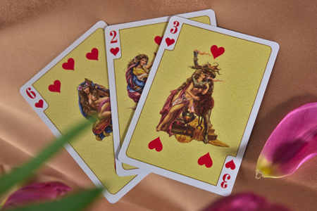 Eneida: Passion (Purple) Playing Cards