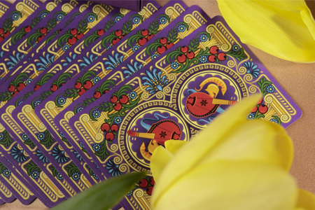 Eneida: Passion (Purple) Playing Cards