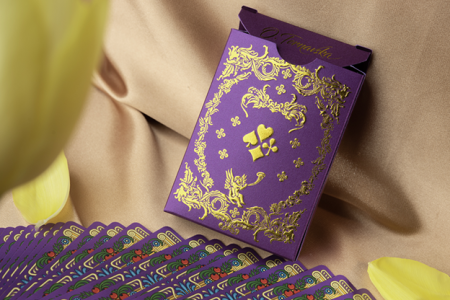 Eneida: Passion (Purple) Playing Cards