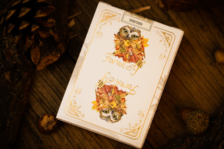 Forest elf Owl Playing Cards