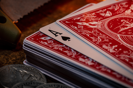 Bonfires Red (includes Card Magic Course)