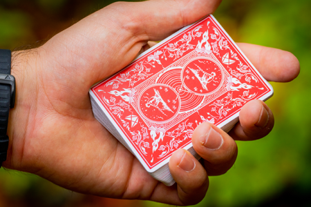 Bonfires Red (includes Card Magic Course)