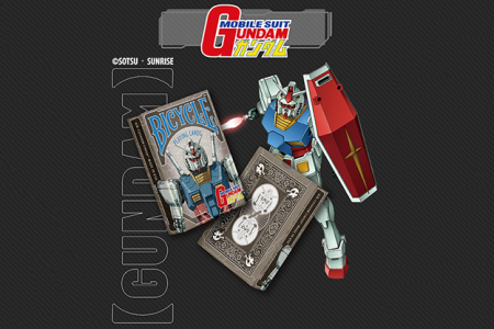 Bicycle Gundam rx78 Playing Cards