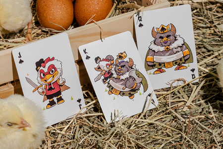 Bicycle CHKNS & Crowns Playing Cards