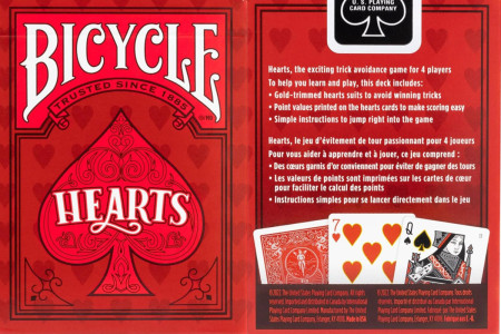 Bicycle Hearts Playing Cards