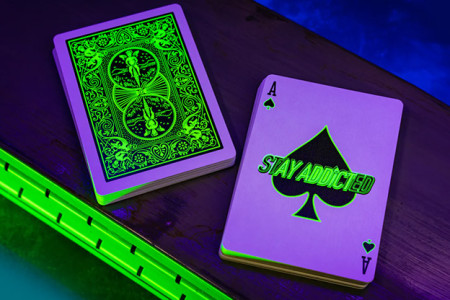 Baraja Bicycle Neon Green-Glo
