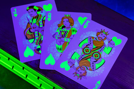 Baraja Bicycle Neon Green-Glo