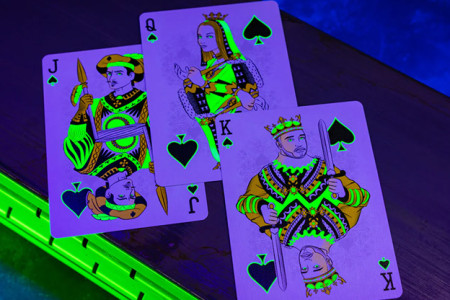 Baraja Bicycle Neon Green-Glo