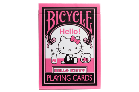 Baraja Bicycle Hello Kitty Black & Pink Baraja Bicycle Hello Kitty Black & Pink