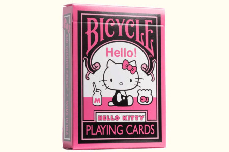 Jeu Bicycle Hello Kitty Black & Pink Jeu Bicycle Hello Kitty Black & Pink