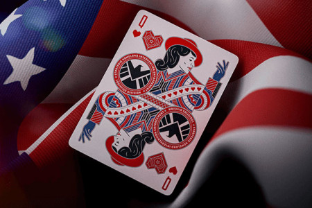 Captain America Playing Card