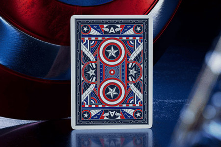 Captain America Playing Card