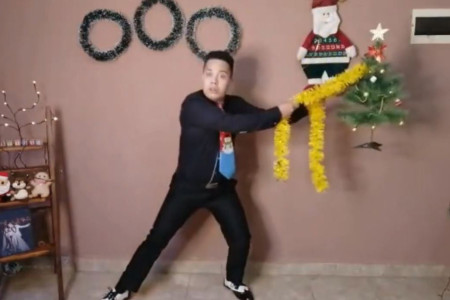 Floating Christmas Tree