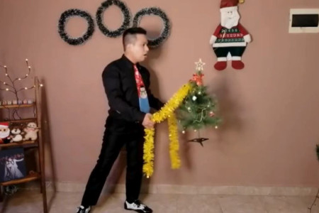 Floating Christmas Tree