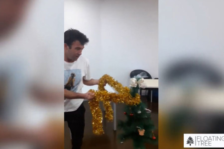 Floating Christmas Tree