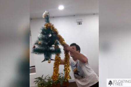 Floating Christmas Tree