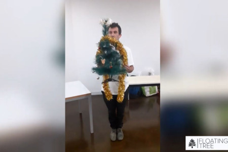 Floating Christmas Tree