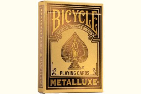 Bicycle Metalluxe Gold Cards