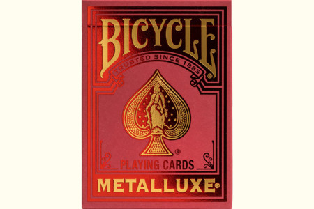 Bicycle Metalluxe Red Playing Cards Bicycle Metalluxe Red Playing Cards