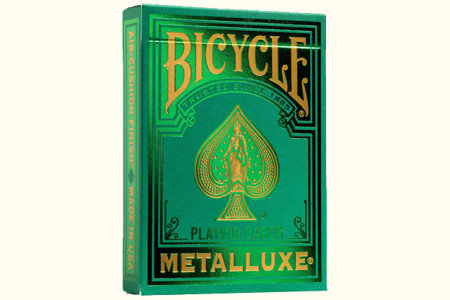 Jeu Bicycle Metalluxe Vert