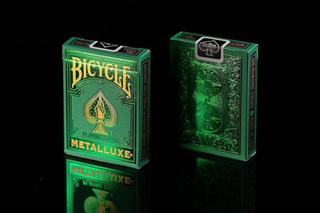 Jeu Bicycle Metalluxe Vert