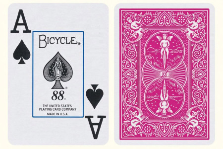 Bicycle Jumbo Index Playing Cards (Pink)