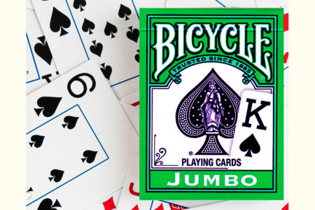 Bicycle Jumbo Index Playing Cards (Green) Bicycle Jumbo Index Playing Cards (Green)
